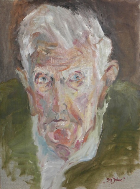 Öl auf Jute 80 x 60 cm