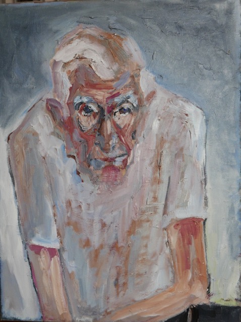 Öl auf Jute 80 x 60 cm